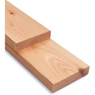 Gartenwelt Riegelsberger Bois de construction en mélèze naturel 20x95 mm 100 cm – Bois équarri raboté 4 faces et chanfreiné, poutre bois massif pour terrasse, ossature, extérieur & DIY - Publicité Gartenwelt Riegelsberger Bois de construction en mélèze naturel 20x95 mm 100 cm – Bois équarri raboté 4 faces et chanfreiné, poutre bois massif pour terrasse, ossature, extérieur & DIY - Publicité