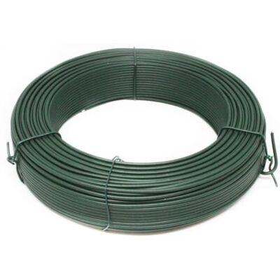 Linxor Fil de Tension en Acier galvanisé plastifié pour Grillage ou Autre 100 m x 2.7mm Ø Verde - Publicité Linxor Fil de Tension en Acier galvanisé plastifié pour Grillage ou Autre 100 m x 2.7mm Ø Verde - Publicité