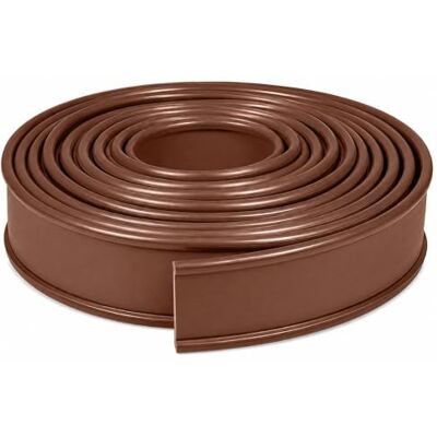 GT GARDEN - Bordure de jardin marron - 12,5cm x 18m - Publicité GT GARDEN - Bordure de jardin marron - 12,5cm x 18m - Publicité