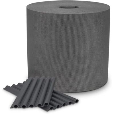 COVER IT Rouleau Brise-Vue PVC Extérieur Graphite 19 cm x 33 m - Publicité COVER IT Rouleau Brise-Vue PVC Extérieur Graphite 19 cm x 33 m - Publicité