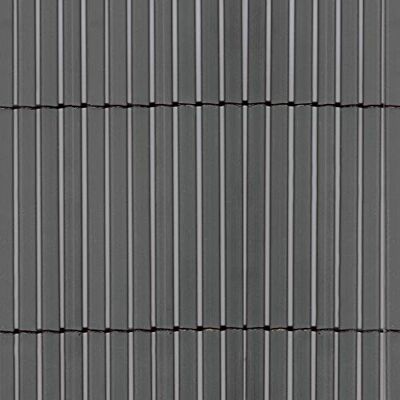 TENAX Colorado 1,50 x 5 m Gris, Canisse Synthétique en PVC avec Cannes Entières de 7 mm, Brise-Vue pour Jardins, Balcons et Clôtures - Publicité TENAX Colorado 1,50 x 5 m Gris, Canisse Synthétique en PVC avec Cannes Entières de 7 mm, Brise-Vue pour Jardins, Balcons et Clôtures - Publicité