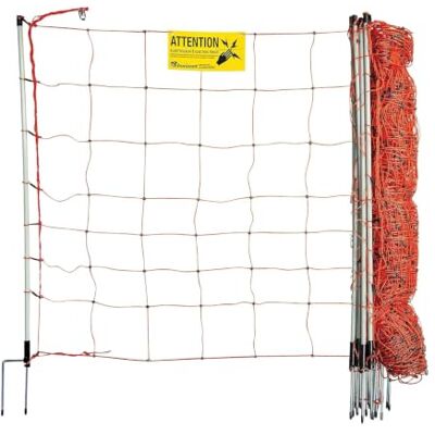 horizont strongLine Clôture électrique pour moutons 90 cm de haut – Clôture de 50 m de long, 14 piquets en fibre de verre à double pointe – Clôture mobile pour moutons, chèvres et agneaux – Ensemble - Publicité horizont strongLine Clôture électrique pour moutons 90 cm de haut – Clôture de 50 m de long, 14 piquets en fibre de verre à double pointe – Clôture mobile pour moutons, chèvres et agneaux – Ensemble - Publicité