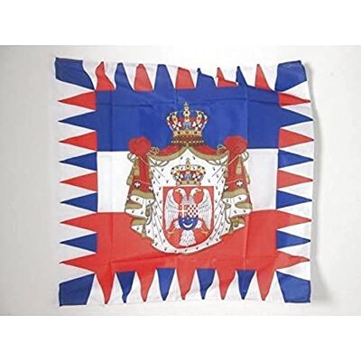 AZ FLAG Drapeau Etendard royal de Yougoslavie 1918-1945 90x90 cm Fourreau Usage intérieur et extérieur Drapeau décoratif du roi yougoslave coutures doubles et bords renforcés avec fourreau pour mât - Publicité AZ FLAG Drapeau Etendard royal de Yougoslavie 1918-1945 90x90 cm Fourreau Usage intérieur et extérieur Drapeau décoratif du roi yougoslave coutures doubles et bords renforcés avec fourreau pour mât - Publicité