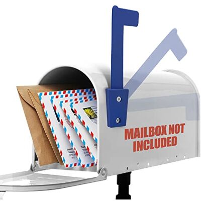 Anley Drapeau de boîte aux lettres sortante Kit de remplacement de drapeau surélevé pour transporteur de courrier d'avertissement en plastique résistant à la rouille - Publicité Anley Drapeau de boîte aux lettres sortante Kit de remplacement de drapeau surélevé pour transporteur de courrier d'avertissement en plastique résistant à la rouille - Publicité