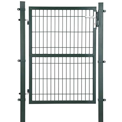 SONGMICS Portillon de Jardin Grillagé, en Acier Galvanisé, Clôture avec Serrure, Porte 106 x 125 cm (L x H), Tube Rectangulaire, Vert GGD175L - Publicité SONGMICS Portillon de Jardin Grillagé, en Acier Galvanisé, Clôture avec Serrure, Porte 106 x 125 cm (L x H), Tube Rectangulaire, Vert GGD175L - Publicité