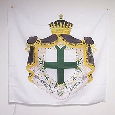 AZ FLAG Drapeau Ordre de Saint-Lazare de Jérusalem 90x90 cm Fourreau Usage intérieur et extérieur Drapeau décoratif des Lazarites coutures doubles et bords renforcés avec fourreau pour mât - Publicité AZ FLAG Drapeau Ordre de Saint-Lazare de Jérusalem 90x90 cm Fourreau Usage intérieur et extérieur Drapeau décoratif des Lazarites coutures doubles et bords renforcés avec fourreau pour mât - Publicité