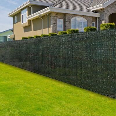 KARAT Brise-Vue pour Jardin Clôture du Balcon avec Accessoires de Fixation Filet d'ombrage Protection Protection Contre Le Vent et Les Regards Modèle Marius, Vert, 1,2 m x 10 m (l x L) - Publicité KARAT Brise-Vue pour Jardin Clôture du Balcon avec Accessoires de Fixation Filet d'ombrage Protection Protection Contre Le Vent et Les Regards Modèle Marius, Vert, 1,2 m x 10 m (l x L) - Publicité