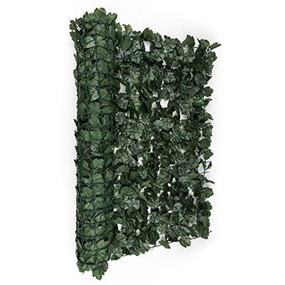 blumfeldt Fency Dark Ivy Clôture Brise-Vue en Imitation Lierre de 300x150 cm pour Balcon, terrasse, Jardin Vert foncé - Publicité blumfeldt Fency Dark Ivy Clôture Brise-Vue en Imitation Lierre de 300x150 cm pour Balcon, terrasse, Jardin Vert foncé - Publicité