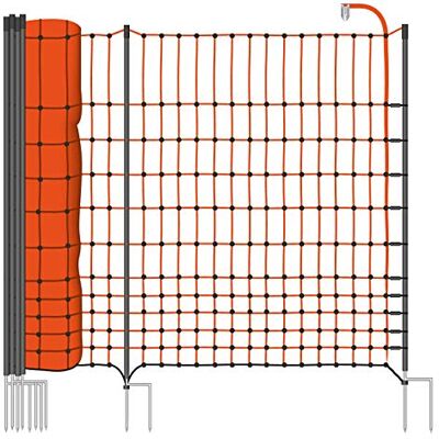 Voss Filet volaille Premium Classic+ 50 m H : 112 cm 20 piquets Double Pointe clôture électrique - Publicité Voss Filet volaille Premium Classic+ 50 m H : 112 cm 20 piquets Double Pointe clôture électrique - Publicité
