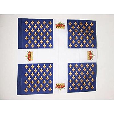 AZ FLAG Drapeau Ordonnance du régiment des Gardes Françaises 90x90 cm Ordonnance du régiment des Gardes Françaises 1563-1789 Usage intérieur et extérieur Drapeau décoratif avec fourreau pour mât - Publicité AZ FLAG Drapeau Ordonnance du régiment des Gardes Françaises 90x90 cm Ordonnance du régiment des Gardes Françaises 1563-1789 Usage intérieur et extérieur Drapeau décoratif avec fourreau pour mât - Publicité