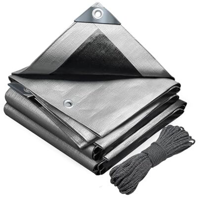 VOUNOT Tarp imperméable extérieur 1.5x6m - Tarp - Publicité VOUNOT Tarp imperméable extérieur 1.5x6m - Tarp - Publicité