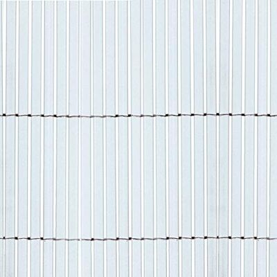 TENAX Colorado 1,50 x 5 m Blanc, Canisse Synthétique en PVC avec Cannes Entières de 7 mm, Brise-Vue pour Jardins, Balcons et Clôtures - Publicité TENAX Colorado 1,50 x 5 m Blanc, Canisse Synthétique en PVC avec Cannes Entières de 7 mm, Brise-Vue pour Jardins, Balcons et Clôtures - Publicité