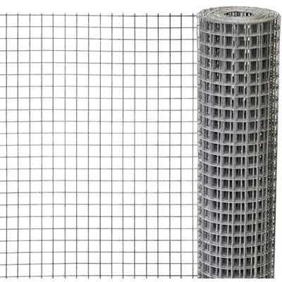 Windhager Maille carrée galvanisée, Fil de fer pour volière pour lapins, cochons d'Inde ou poules, grillage, maille 12,7 mm, 2,5 x 0,5 m x 0,63 mm, 79065 - Publicité Windhager Maille carrée galvanisée, Fil de fer pour volière pour lapins, cochons d'Inde ou poules, grillage, maille 12,7 mm, 2,5 x 0,5 m x 0,63 mm, 79065 - Publicité