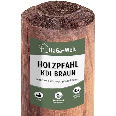 HaGa ® Lot de 10 piquets en bois de pin Diamètre : 5 cm Hauteur : 150 cm Résistant aux intempéries - Publicité HaGa ® Lot de 10 piquets en bois de pin Diamètre : 5 cm Hauteur : 150 cm Résistant aux intempéries - Publicité