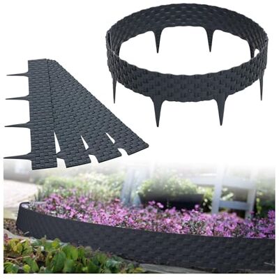 GARDENIX - Bordo Pietra 3,2 m - Anthracite - Garden border - Publicité GARDENIX - Bordo Pietra 3,2 m - Anthracite - Garden border - Publicité
