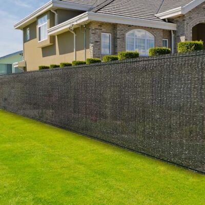 KARAT Brise-Vue pour jardin Clôture du Balcon avec Accessoires de Fixation Filet d'ombrage Protection Protection Contre Le Vent et les regards Modèle Marius, Anthracite, 1,5 m x 20 m (l x L) - Publicité KARAT Brise-Vue pour jardin Clôture du Balcon avec Accessoires de Fixation Filet d'ombrage Protection Protection Contre Le Vent et les regards Modèle Marius, Anthracite, 1,5 m x 20 m (l x L) - Publicité