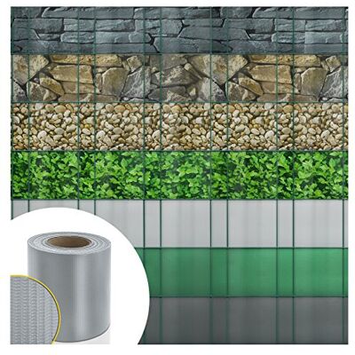 casa pura Lames de Brise-Vue en PVC Bandelettes occultantes Pare-Vue Balcon idéal pour protéger l'intimité et Contre Le Vent Résistant aux UV et intempéries (Gris, H19 cm x L35 m) - Publicité casa pura Lames de Brise-Vue en PVC Bandelettes occultantes Pare-Vue Balcon idéal pour protéger l'intimité et Contre Le Vent Résistant aux UV et intempéries (Gris, H19 cm x L35 m) - Publicité