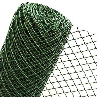 HaGa -welt RO5/150HD – réseau de plastique pour jardin, chantier, renfort, largeur 1,5 m, Maille 50 mm, vert foncé (au mètre) - Publicité HaGa -welt RO5/150HD – réseau de plastique pour jardin, chantier, renfort, largeur 1,5 m, Maille 50 mm, vert foncé (au mètre) - Publicité