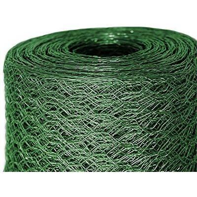 casa pura Grillage en fil de fer zingué Clôture pour poulailler Jardin Treillis de bricolage, Grille résistante aux intempéries, épaisseur du fil 0.8 mm (Revêtu de Vert, 25mm (H) 1m x (L) 10m) - Publicité casa pura Grillage en fil de fer zingué Clôture pour poulailler Jardin Treillis de bricolage, Grille résistante aux intempéries, épaisseur du fil 0.8 mm (Revêtu de Vert, 25mm (H) 1m x (L) 10m) - Publicité