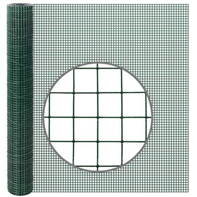 Voss faming Grillage pour volière 10 m x100 cm Trellis métallique, clôture métallique pour Campagnol, galvanisé, Vert - Publicité Voss faming Grillage pour volière 10 m x100 cm Trellis métallique, clôture métallique pour Campagnol, galvanisé, Vert - Publicité