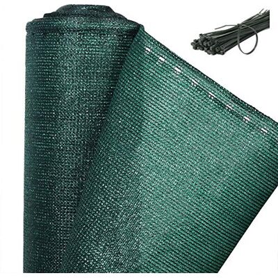 WOLTU - Écran d'ombrage - Vert - 1.2x10m - Écran privé - Publicité WOLTU - Écran d'ombrage - Vert - 1.2x10m - Écran privé - Publicité
