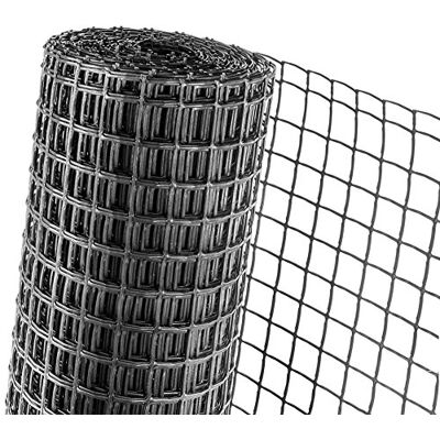 HaGa ® Clôture de jardin, support pour plantes, hauteur 0,5 m, maille 40 mm, couleur noir - Publicité HaGa ® Clôture de jardin, support pour plantes, hauteur 0,5 m, maille 40 mm, couleur noir - Publicité