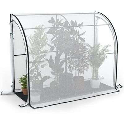 Terre Jardin - Serre 4 saisons - 2x2x1m, Housse imperméable - Résistant aux intempéries - Publicité Terre Jardin - Serre 4 saisons - 2x2x1m, Housse imperméable - Résistant aux intempéries - Publicité