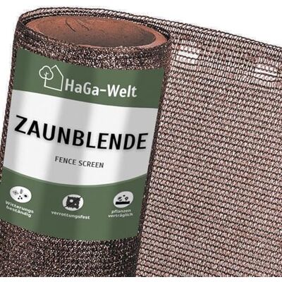 HaGa Filet d'ombrage de 1,5 m de large avec effet d'ombrage de 85 % en marron Protection contre la chaleur et le soleil pour plantes Brise-vue et terrasse Résistant aux intempéries et aux - Publicité HaGa Filet d'ombrage de 1,5 m de large avec effet d'ombrage de 85 % en marron Protection contre la chaleur et le soleil pour plantes Brise-vue et terrasse Résistant aux intempéries et aux - Publicité