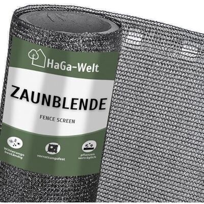 HaGa Panneau de clôture 0,9 m x 10 m avec effet d'ombrage 85 % en noir – Brise-vue et terrasse – Voile d'ombrage – Protection contre la chaleur et le soleil pour les plantes – Résistant aux - Publicité HaGa Panneau de clôture 0,9 m x 10 m avec effet d'ombrage 85 % en noir – Brise-vue et terrasse – Voile d'ombrage – Protection contre la chaleur et le soleil pour les plantes – Résistant aux - Publicité
