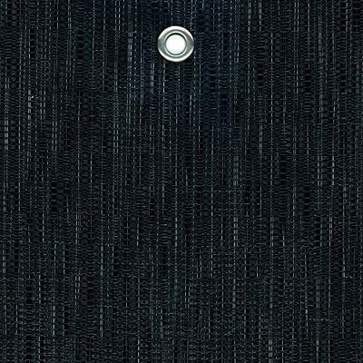 Tenax Texstyle All Black - PVC et polyester - tissé - fils argentés - écran de confidentialité - Publicité Tenax Texstyle All Black - PVC et polyester - tissé - fils argentés - écran de confidentialité - Publicité