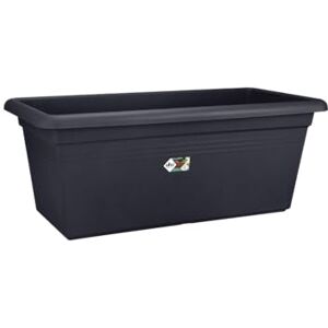 Elho Green Basics Jardin XXL 80 Planteur pour Extérieur Ø 77.0 x H 34.5 cm Noir/Living Noir - Publicité Elho Green Basics Jardin XXL 80 Planteur pour Extérieur Ø 77.0 x H 34.5 cm Noir/Living Noir - Publicité