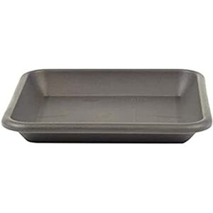 greemotion Soucoupe carrée pour pot de fleur 17 x 17 cm Dessous de pot de fleur en plastique gris anthracite Plateau pour jardinière résistant aux UV et au gel - Publicité