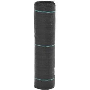 vidaXL Membrane Anti-Mauvaises Herbes Noire 0,5 x 50 m PP - Publicité vidaXL Membrane Anti-Mauvaises Herbes Noire 0,5 x 50 m PP - Publicité