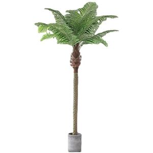 MoBShiK ExtérieurCocotiers simulés, Plantes Vertes Tropicales, Fausses Plantes en Pot, Grands Arbres artificiels décoratifs, Palmiers(280cm) - Publicité