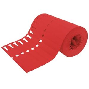 CombiCraft étiquettes à boucle rouges 120 x 13 mm 1000 étiquettes sur rouleau PVC - Publicité CombiCraft étiquettes à boucle rouges 120 x 13 mm 1000 étiquettes sur rouleau PVC - Publicité