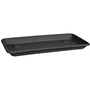 Blim Anthea Soucoupe rectangulaire pour jardinière Anthracite 50 cm - Publicité Blim Anthea Soucoupe rectangulaire pour jardinière Anthracite 50 cm - Publicité