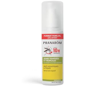 Pranarôm Aromapic Spray Lacté Répulsif Efficace 10 heures Anti-moustiques et Tiques Huiles Essentielles 100% BIO 200 ml - Publicité Pranarôm Aromapic Spray Lacté Répulsif Efficace 10 heures Anti-moustiques et Tiques Huiles Essentielles 100% BIO 200 ml - Publicité