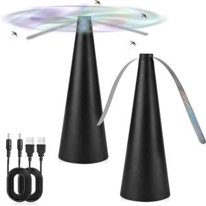 mizikuu 2 PCS Ventilateur Anti Mouche, Anti-moustiques Répulsif à Pales Répulsif à Pales sans Utiliser de Produits Chimiques pour Insecte pour Maison Dîner, Pique-Nique et Barbecue - Publicité mizikuu 2 PCS Ventilateur Anti Mouche, Anti-moustiques Répulsif à Pales Répulsif à Pales sans Utiliser de Produits Chimiques pour Insecte pour Maison Dîner, Pique-Nique et Barbecue - Publicité