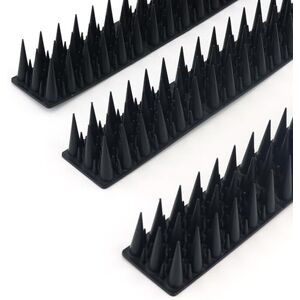 JRSHIRLEYLTD Lot de 7 pigeons répulsifs pour pigeon, pigeons, protection contre les oiseaux, pour balcons, Sparrows, Windowsill (noir) - Publicité JRSHIRLEYLTD Lot de 7 pigeons répulsifs pour pigeon, pigeons, protection contre les oiseaux, pour balcons, Sparrows, Windowsill (noir) - Publicité