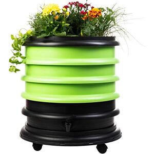 WormBox Lombricomposteur 3 Plateaux Vert Anis + Jardinière 48 litres Compostez Vos déchets organiques, Les vers de Terre/lombrics produisent du lombricompost - Publicité WormBox Lombricomposteur 3 Plateaux Vert Anis + Jardinière 48 litres Compostez Vos déchets organiques, Les vers de Terre/lombrics produisent du lombricompost - Publicité