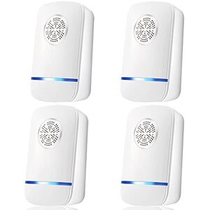 N NORA TWIPS Répulsif antiparasitaire à ultrasons, pièges à souris anti-insectes électroniques 4 paquets pour l'intérieur, plug-in répulsif contre les moustiques et les araignées, répulsif efficace contre les rats - Publicité N NORA TWIPS Répulsif antiparasitaire à ultrasons, pièges à souris anti-insectes électroniques 4 paquets pour l'intérieur, plug-in répulsif contre les moustiques et les araignées, répulsif efficace contre les rats - Publicité
