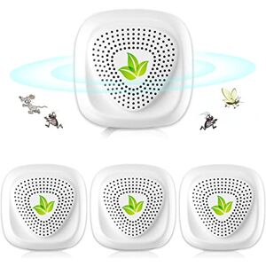 LEMENG Répulsif Ultrason Anti Moustiqueé, Répulsif Ultrason Souris Version pour moustiques, Souris, Fourmis, Mouches, araignées, cafards-Professionnel et Efficace (4 Paquets) - Publicité LEMENG Répulsif Ultrason Anti Moustiqueé, Répulsif Ultrason Souris Version pour moustiques, Souris, Fourmis, Mouches, araignées, cafards-Professionnel et Efficace (4 Paquets) - Publicité