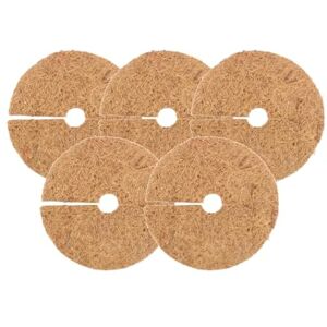 Wacredo Lot de 5 tapis ronds en coco Protection hivernale et protection contre le gel pour plantes en pot Protection des plantes en 100 % fibres de coco Disque de paillage (20 cm 80 cm de - Publicité Wacredo Lot de 5 tapis ronds en coco Protection hivernale et protection contre le gel pour plantes en pot Protection des plantes en 100 % fibres de coco Disque de paillage (20 cm 80 cm de - Publicité