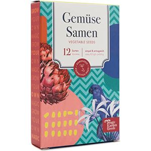 Magic Garden Seeds Graines de légumes 12 variétés de graines de légumes résistants colorés pour le jardin, le potager surélevé et le balcon simple & productif kit de graines pour débutants sous forme de petit c - Publicité Magic Garden Seeds Graines de légumes 12 variétés de graines de légumes résistants colorés pour le jardin, le potager surélevé et le balcon simple & productif kit de graines pour débutants sous forme de petit c - Publicité