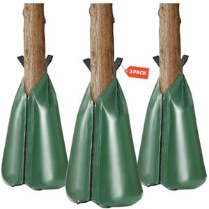 VEVOR Sac d'arrosage d'arbres, 3 pcs, sac d'irrigation d'arbres, 75,7 L, goutte à goutte, rechargeable, libération lente 5-9 heures avec fermeture éclair, durable, pour ciblage des racines profondes - Publicité VEVOR Sac d'arrosage d'arbres, 3 pcs, sac d'irrigation d'arbres, 75,7 L, goutte à goutte, rechargeable, libération lente 5-9 heures avec fermeture éclair, durable, pour ciblage des racines profondes - Publicité