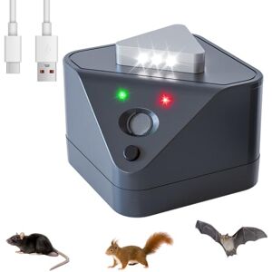 HUAJUN Ultrason Souris et Rats, Repulsif Souris Ultrasons 360° Anti Souris avec Lumière LED Appareil Ultrason pour Nuisible Rongeurs Plug in Répulsif Intérieur Dispositif Anti Nuisible Cafards (Noir) - Publicité HUAJUN Ultrason Souris et Rats, Repulsif Souris Ultrasons 360° Anti Souris avec Lumière LED Appareil Ultrason pour Nuisible Rongeurs Plug in Répulsif Intérieur Dispositif Anti Nuisible Cafards (Noir) - Publicité