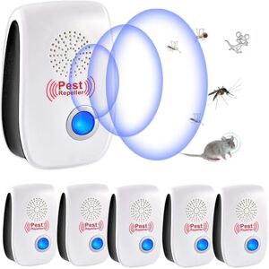 RUTIDA Répulsif Ultrason Anti-Rongeurs Insectes, 6 pcs Ultrason Anti Moustique Ultrason Souris et Rats, Intérieur Répulsif Électronique Insectes pour Souris, Rats Fourmis Araignées Moustiques - Publicité RUTIDA Répulsif Ultrason Anti-Rongeurs Insectes, 6 pcs Ultrason Anti Moustique Ultrason Souris et Rats, Intérieur Répulsif Électronique Insectes pour Souris, Rats Fourmis Araignées Moustiques - Publicité