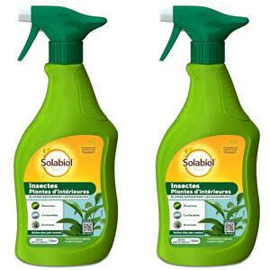 Solabiol Anti Insectes Plantes D'Intérieures 2 Pulvérisateurs 1000ml Prêt A L'Emploi Action Choc Agit Par Contact Efficace Sur Pucerons Cochenilles & Acariens Sol'Insect SOPVPAL500X2 - Publicité Solabiol Anti Insectes Plantes D'Intérieures 2 Pulvérisateurs 1000ml Prêt A L'Emploi Action Choc Agit Par Contact Efficace Sur Pucerons Cochenilles & Acariens Sol'Insect SOPVPAL500X2 - Publicité