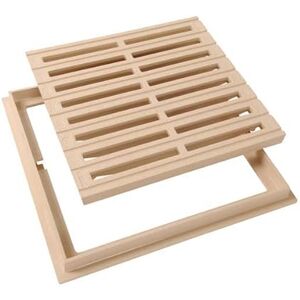 Nicoll GRILLE SOL A CADRE SABLE 30X30 GRC30S - Publicité Nicoll GRILLE SOL A CADRE SABLE 30X30 GRC30S - Publicité