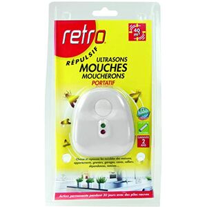 Acto RETRO RÉPULSIF ULTRASONS MOUCHES – MOUCHERONS Blister de 1 émetteur portatif pour 40 m² RUSMO2 - Publicité Acto RETRO RÉPULSIF ULTRASONS MOUCHES – MOUCHERONS Blister de 1 émetteur portatif pour 40 m² RUSMO2 - Publicité